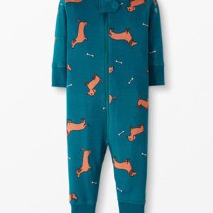 Hanna Andersson Night Night Sleeper In Organic Cotton Doggy Days 6-12M